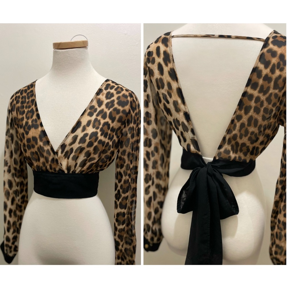 Leopard Print Top